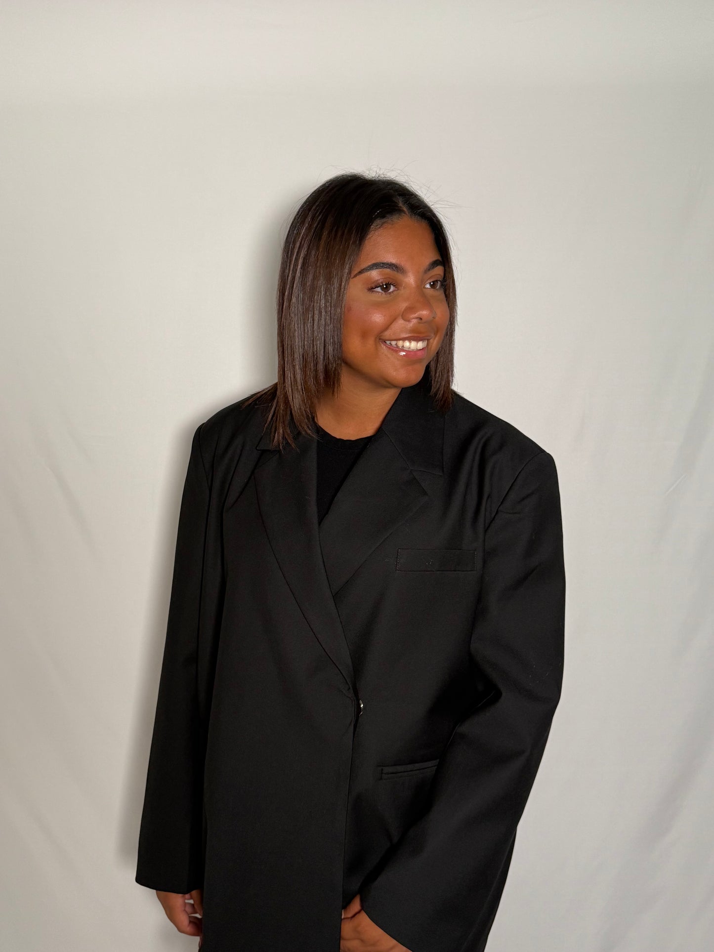 Blazer oversize croisé