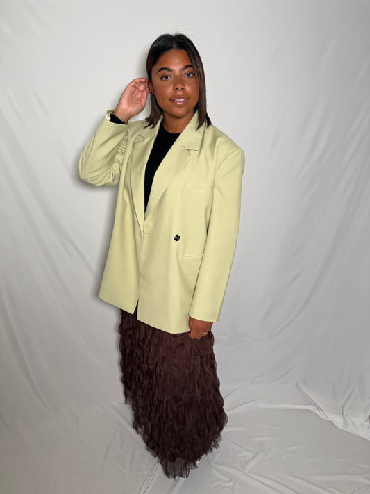 Blazer oversize croisé