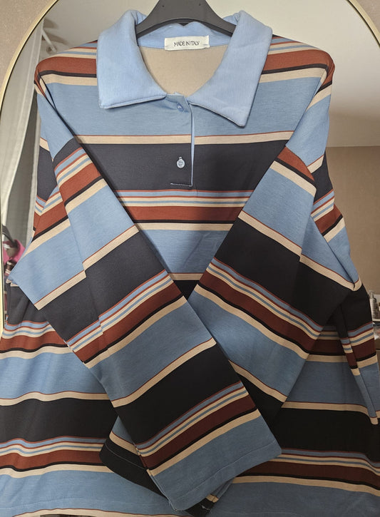 Polo à rayures